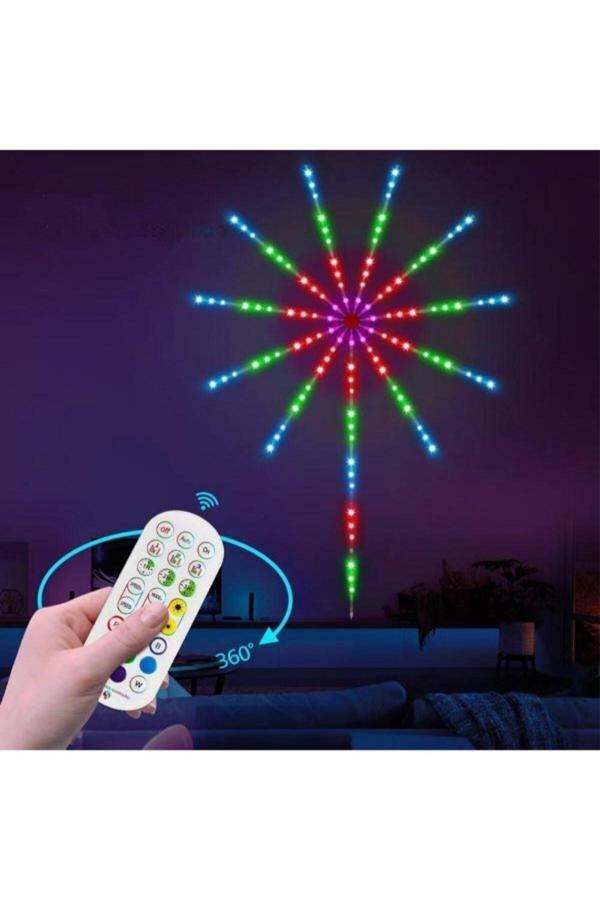 Müzik - Ses Kontrollü Led Şeritli Işık Usb RGB Peri Lambası - Image 1