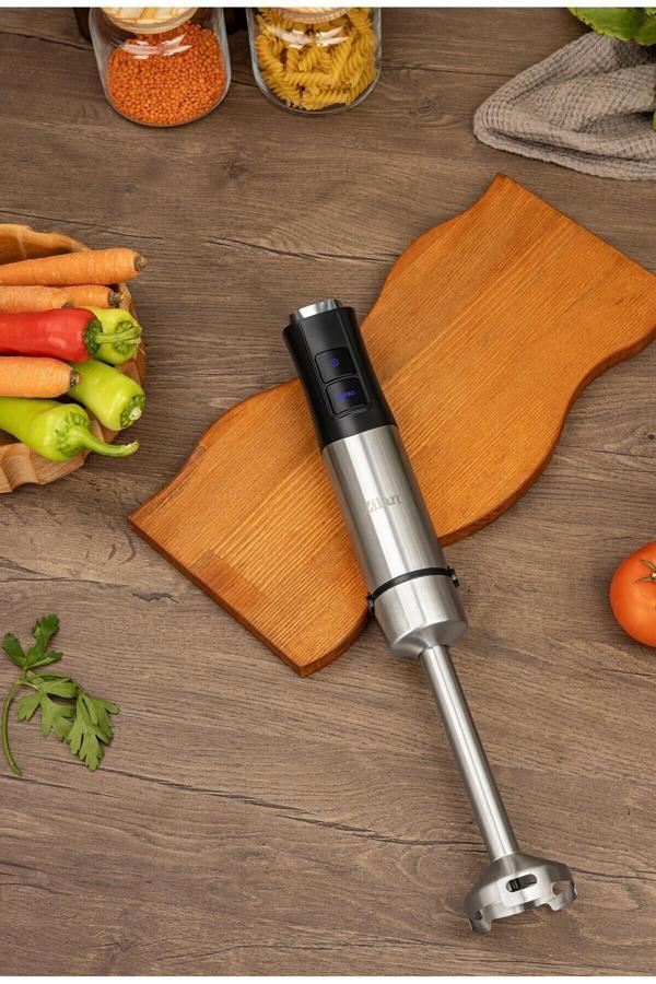 Zln3984 | Dikey El Blender | 1200w 12 Hız | Turbo | Paslanmaz Çelik Bıçaklar - Image 1