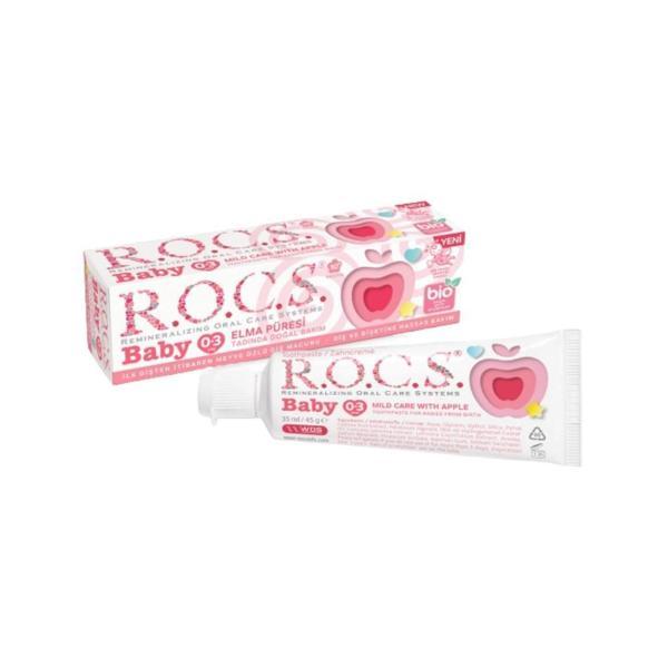 Baby Elma Püresi Tadında  0-3 Yaş Florürsüz Diş Macunu 35ml  - Image 1