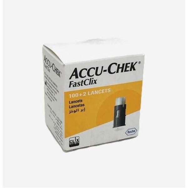 Lancet Accu-Chek Fastclix 102'li - Image 1
