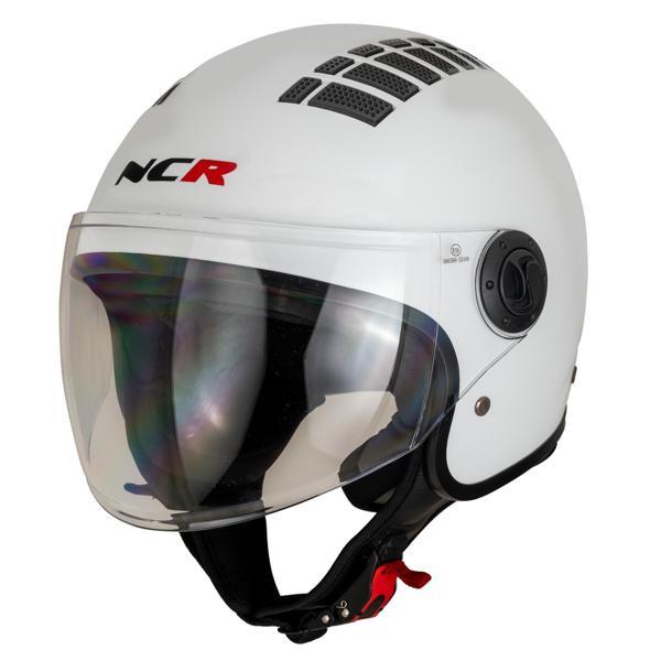 NCR KASK ÇENESİZ 230 ECE BELGELİ - PARLAK BEYAZ - Image 1