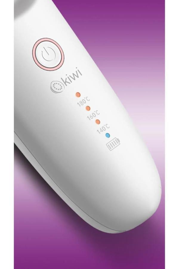 Kiwi Khs-2000 Kablosuz Taşınabilir Şarjlı Saç Düzleştirici Fön Tarağı - Image 1