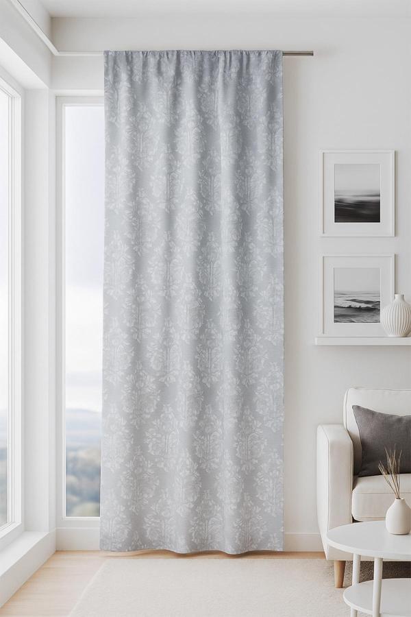 Salvino Fon Perde Gri 140x260 - Image 1