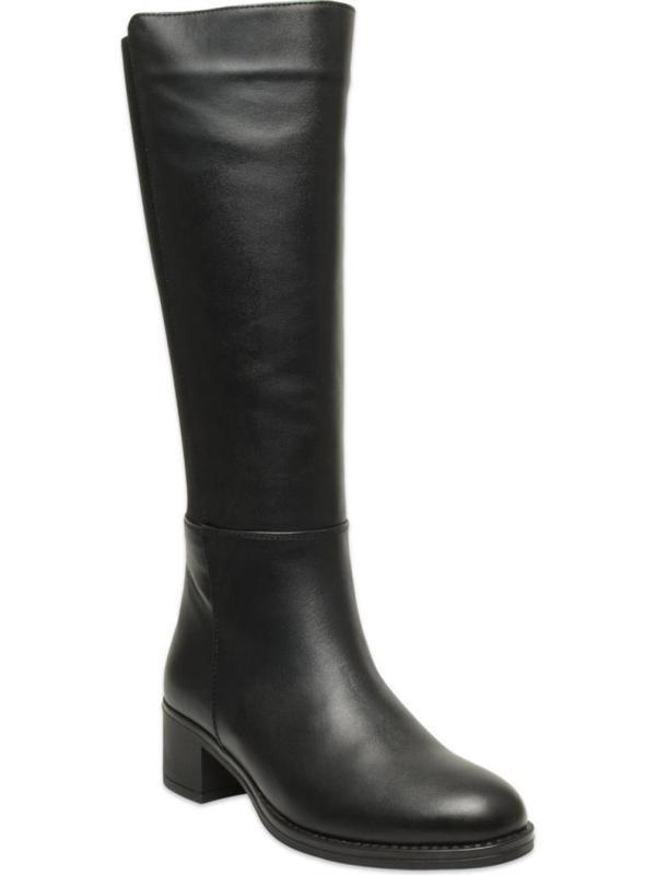 MAMMAMİA D25KC-2300 TOPUKLU KADIN DERİ ÇİZME - Image 1