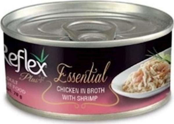 Reflex Plus Essential Kedi Konservesi Tavuklu Karidesli 70 Gr - Image 1