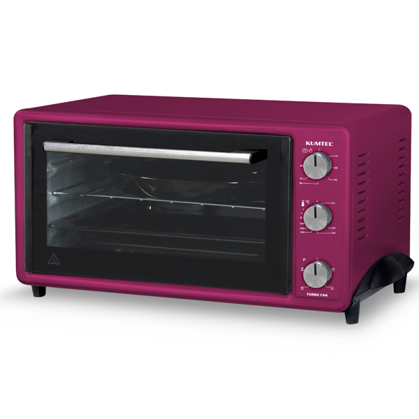 Kumtel Fuşya Turbo 40 Litre Mini Fırın LX-3525 - Image 1