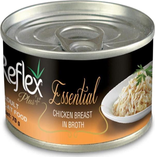 Reflex Plus Essential Tavuk Gögüslü Kedi Konservesi 70 Gr - Image 1
