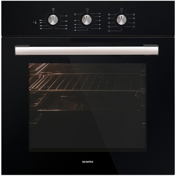 Kumtel Turbo Fanlı Piliç Çevirmeli Siyah Ankastre Fırın 9 Program B66-SGF2(MT) - Image 1