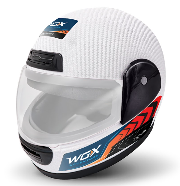 WOGEN FULLFACE KASK KARBON BEYAZ (M) - Image 1