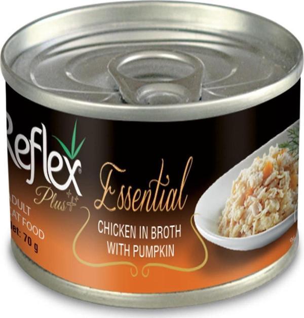 Reflex Plus Essential Tavuklu Balkabakli Kedi Konservesi 70 Gr - Image 1