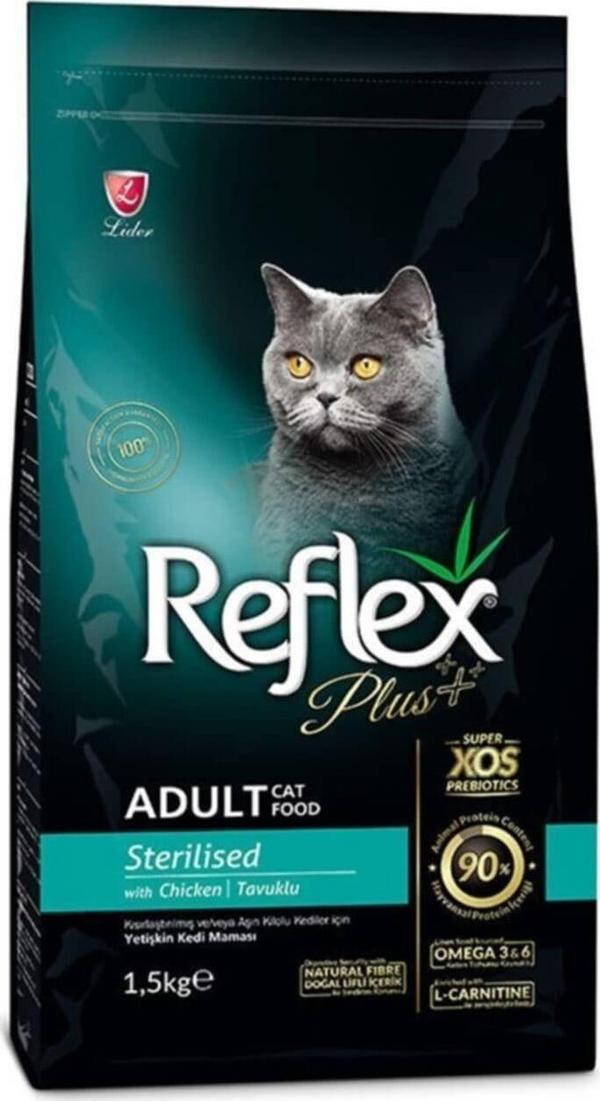 Reflex Tavuklu Kısırlaştırılmış Kedi Maması 1.5 Kg - Image 1