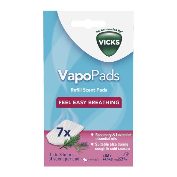Vicks VBR7 VapoPads Biberiye & Lavanta Aromalı Koku Tableti - Image 1