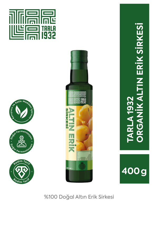 Tarla1932 Altın Erik Sirkesi 250 ml | Doğal Fermantasyon - Image 1