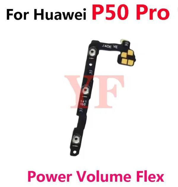 Huawei   P50 Pro  Güç Düğmesi Açma/Kapama Ses Kapatma Düğmesi Esnek Kablo için - Image 1