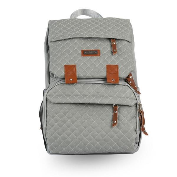 Arya Anne Bebek Bakım Sırt Çantası Gri - Image 1