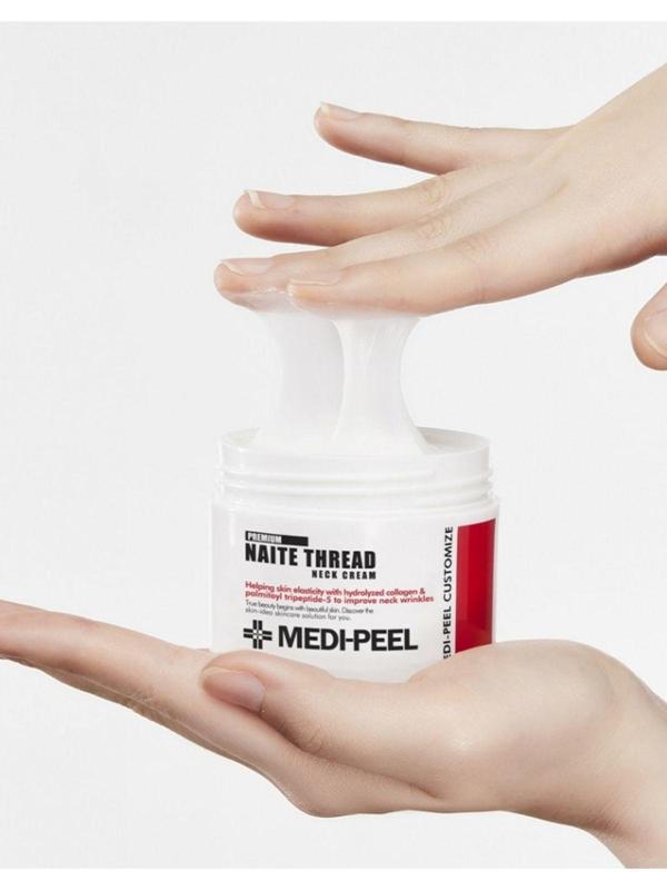 Medi Peel Premium Collagen Naite Thread Neck Cream 2.0 Peptid ve Kolajen İçeren Boyun Lifting Kremi  - Image 1