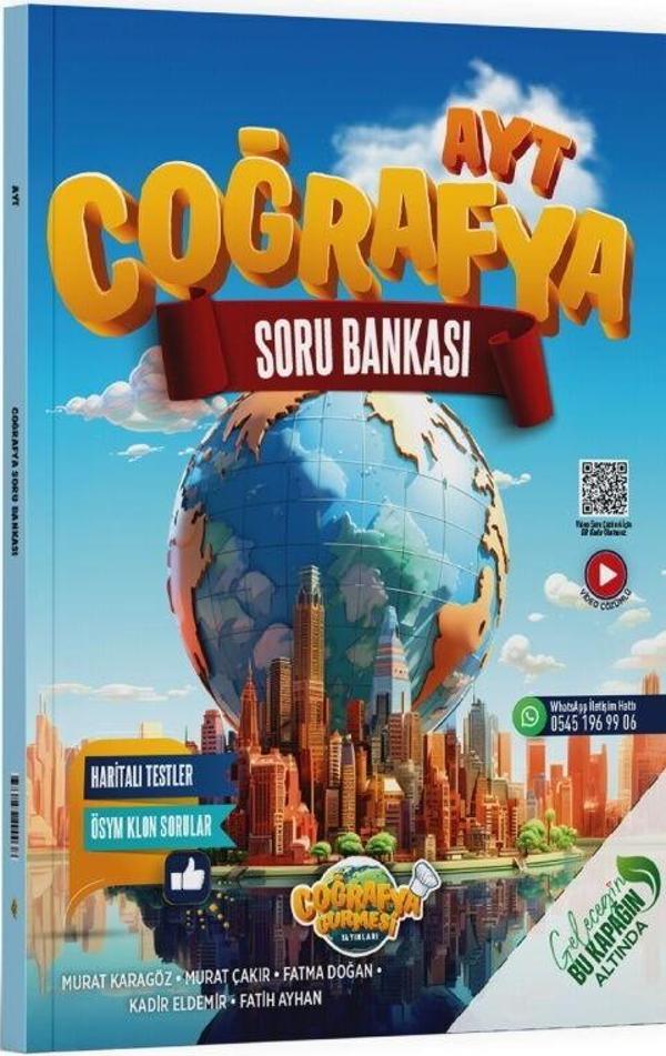 AYT Coğrafya Soru Bankası Coğrafya Gurmesi Yayınları - Coğrafya Gürmesi - Image 1