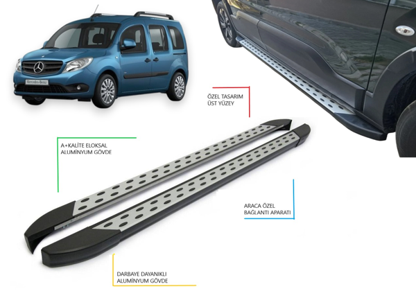 MERCEDES CİTAN NOKTALI YAN BASAMAK 2013 2014 2015 2016 2017 2018 2019 2020 2021 - Image 1