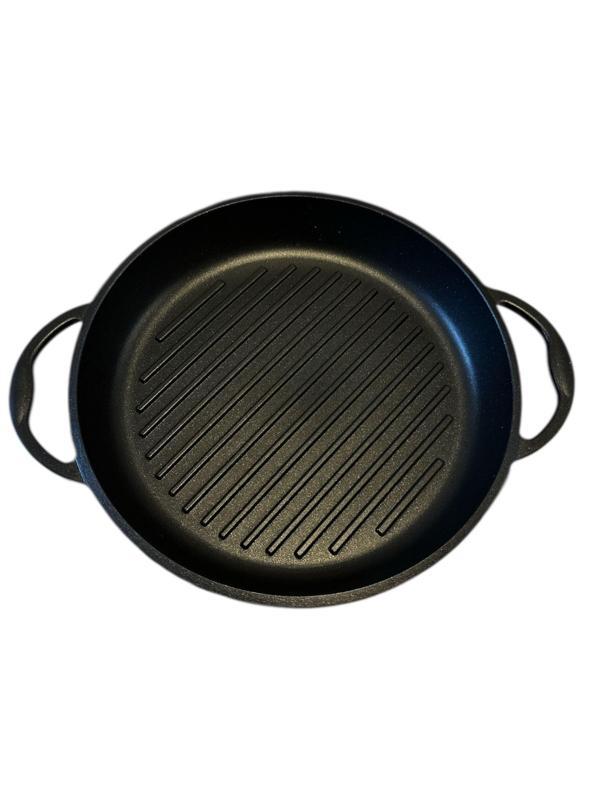 Cem premium alüminyum döküm 28 cm ızgara  tava - Image 1