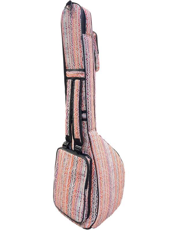 Saz Kılıfı Dokuma Bağlama Kılıfı Korumalı Kalın Kılıf Uzun Sap Bağlama Kılıfı - Image 1