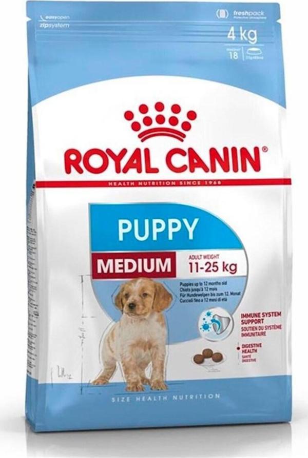 Royal Canin Puppy Medium Orta Irk Yavru Köpek Maması 4 Kg - Image 1