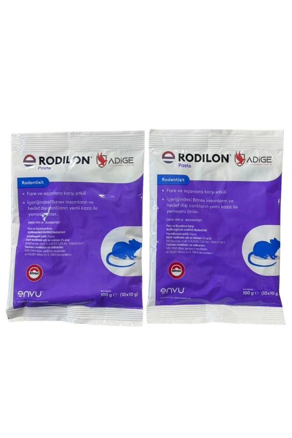 Rodilan Pasta Şeklinde Fare Zehiri 100 gr (2 Adet) - Image 1