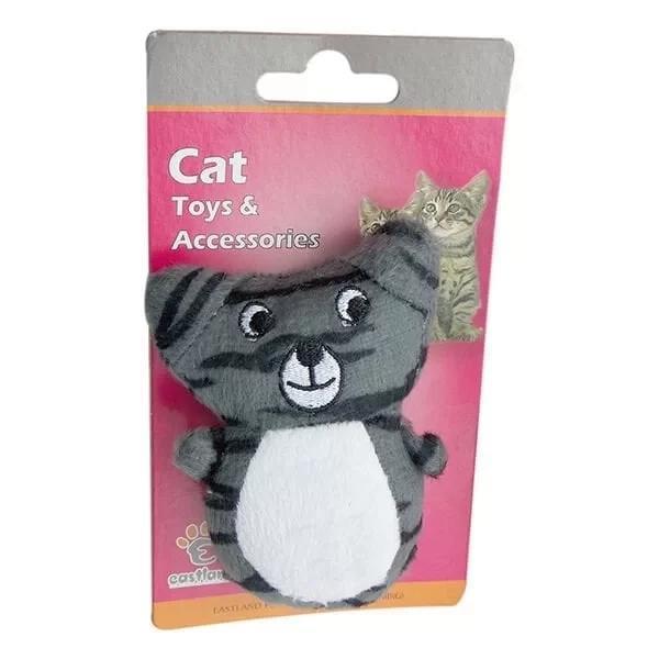 Eastland Hışırtılı Peluş Kedi Oyuncağı Kaplan 9 Cm - Image 1