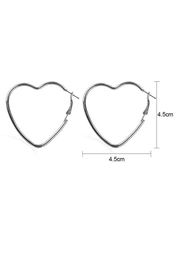 Beauty The World Kalp Detaylı Küpe - Image 1