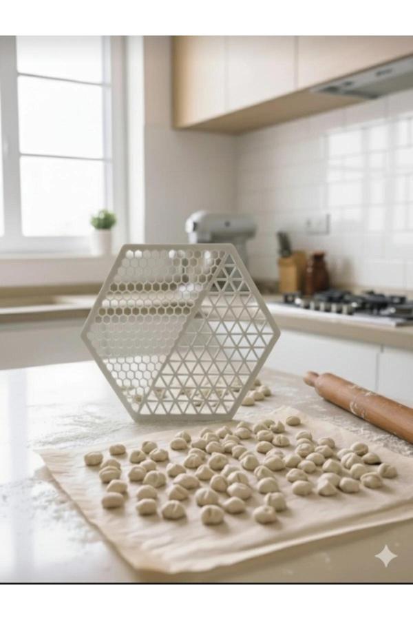 Beauty The World 2 Ayrı Şekil Pratik Mantı Kesme Kalıbı - Image 1