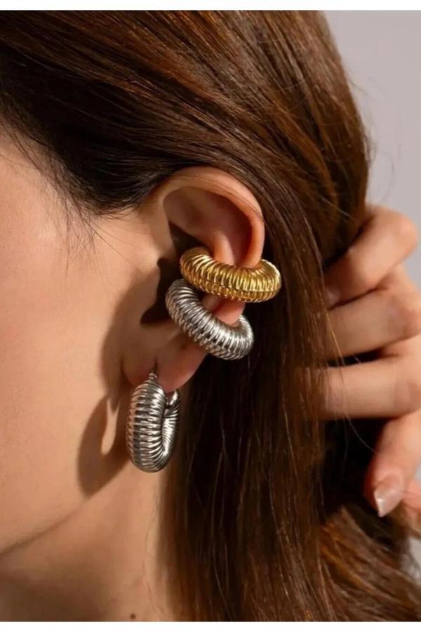 Beauty The World Ear Cuf Küpe - Image 1