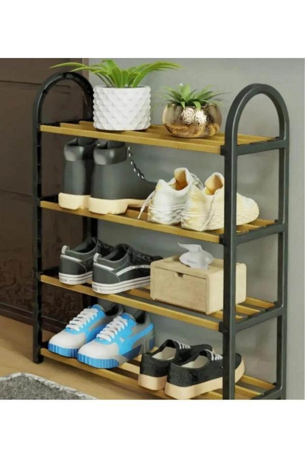 Beauty The World A Kalite 4 Bölmeli Ayakkabı Dolap - Image 1