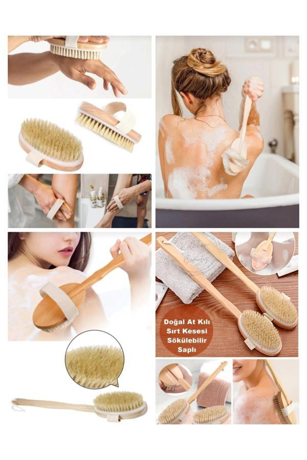 Beauty The World Doğal Atkılı Sırt Ve Vücut,Selülit Fırça - Image 1