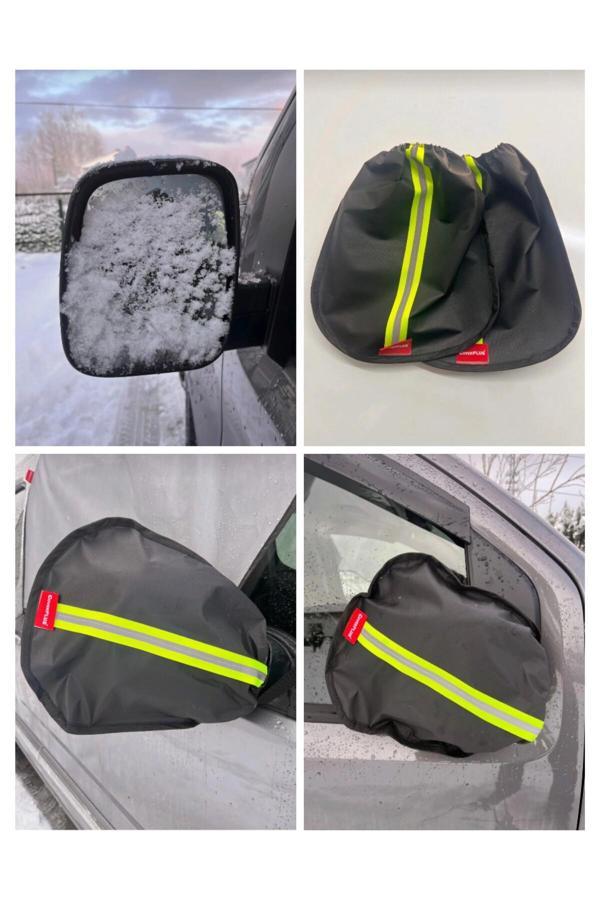 Auto Parts Tüm Araçlara Uyumlu Dış Ayna Kar,Buz Önleyici Kılıf - Image 1