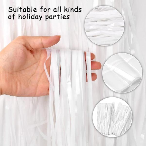 Soft Beyaz Renk Duvar Ve Kapı Perdesi İthal 100x200 Cm - Image 1