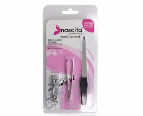 Manikür Seti 3'lü  Manikür Pedikür Seti - Image 1