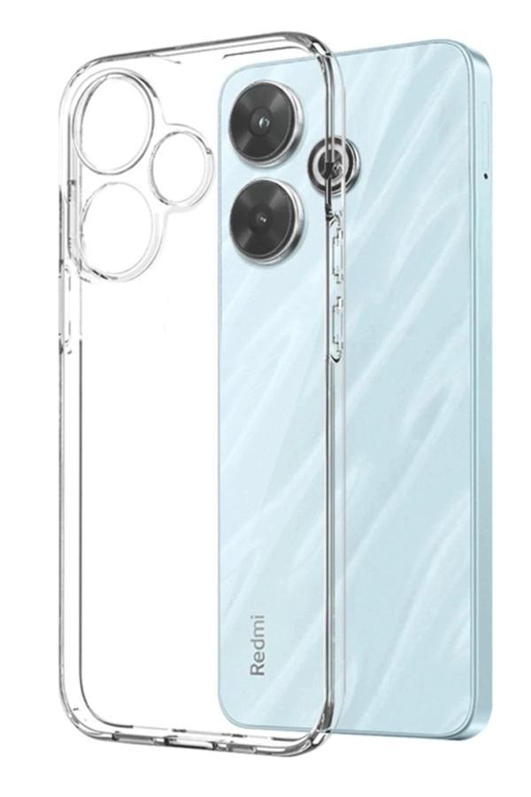 Xiaomi Redmi 13 4G Kılıf Lüx Şeffaf Silikon-(5796) - Image 1