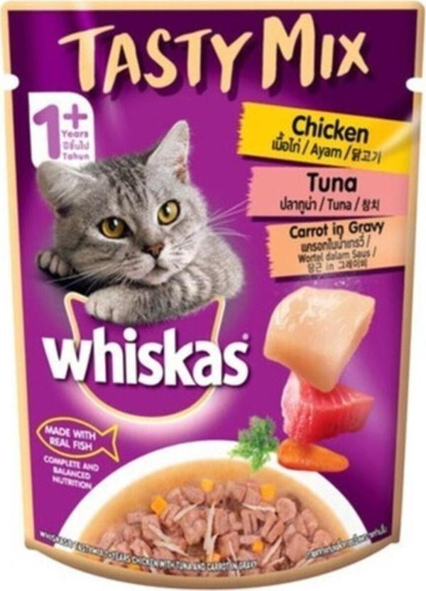 Whiskas Tastymix Kuzulu & Tavuklu & Havuçlu 28 X 85 Gr - Image 1