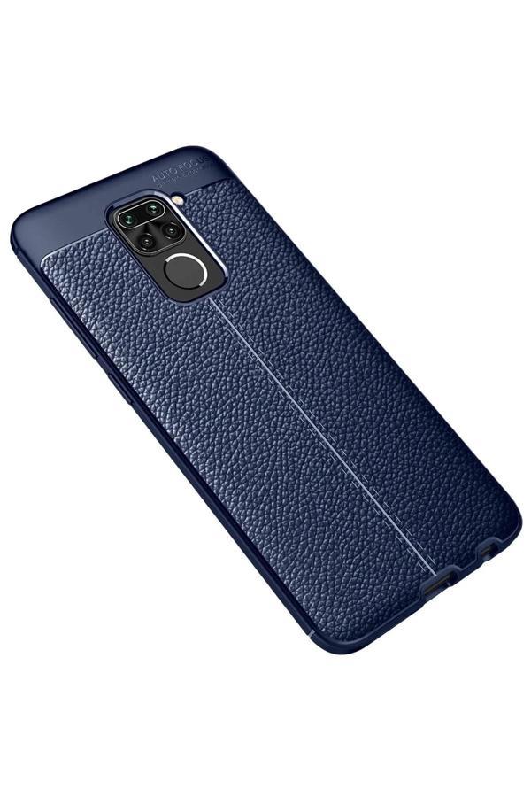 Xiaomi Redmi Note 9 Kılıf Auto Focus Kapak - Lacivert-(5796) - Image 1