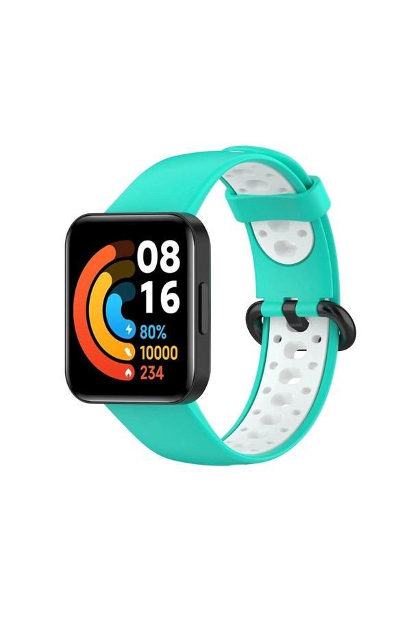 Xiaomi Redmi Watch 2 Spor Delikli Kordon uaz-Beyaz-(5796) - Image 1
