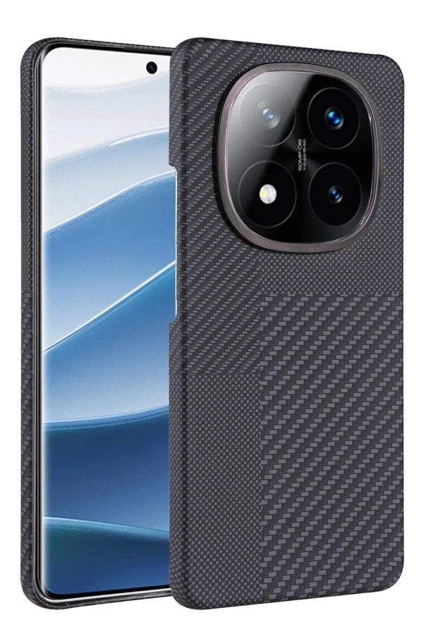 Xiaomi Redmi Note 14 Pro 5G Vega Magsafe Kapak - Siyah-(5796) - Image 1