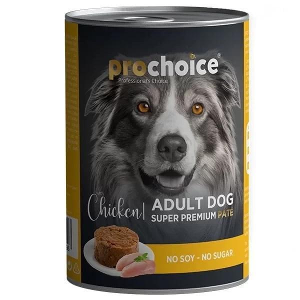 Pro Choice Adult Tavuklu Yetişkin Köpek Konservesi 400 Gr - Image 1