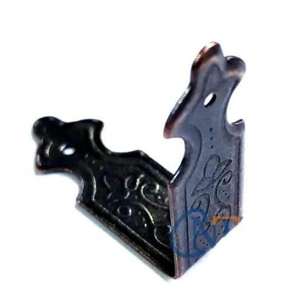 Dekoratif Sandık, Kutu Kenarı, 11x32mm, Eskitme, 1 Adet - Image 1