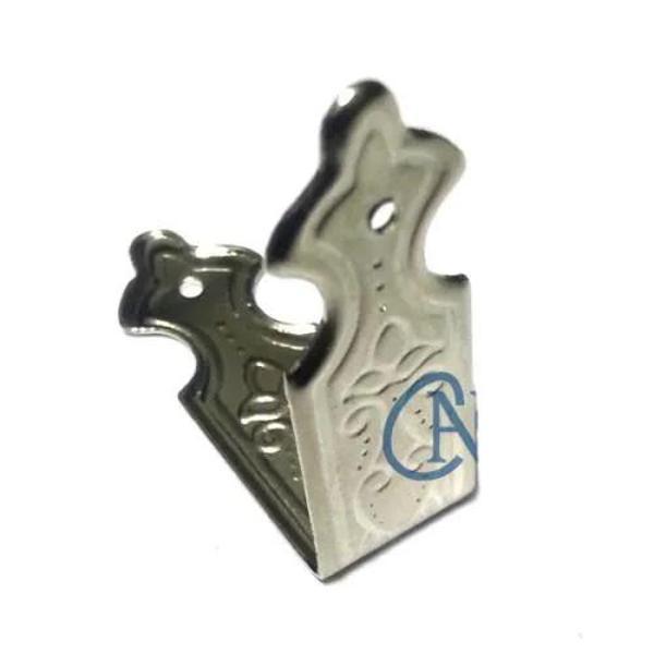 Dekoratif Sandık, Kutu Kenarı, 11x32mm, Nikel, 1 Adet - Image 1