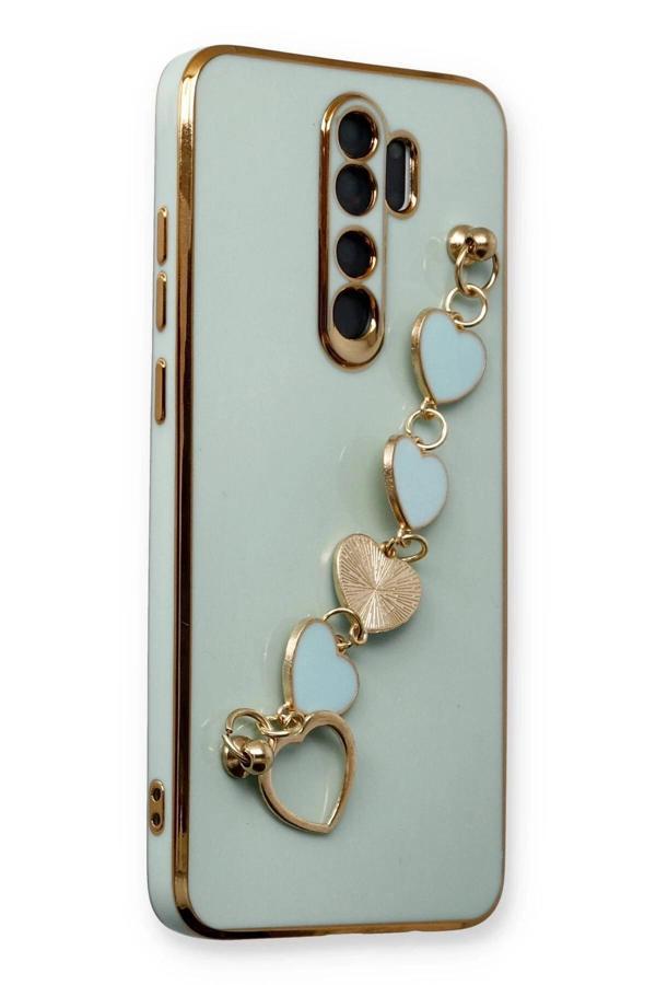 Xiaomi Redmi Note 8 Pro Kılıf Esila Silikon - Su Yeşili-(5796) - Image 1