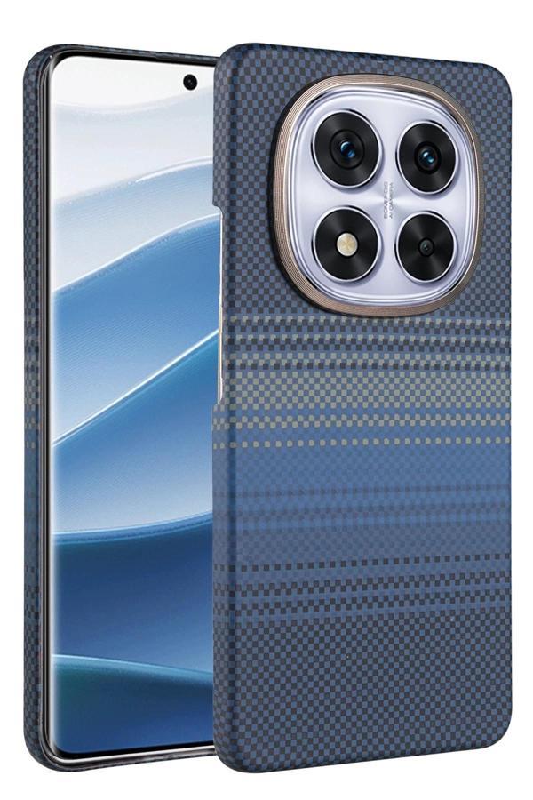 Xiaomi Redmi Note 14 Pro Plus Vega Magsafe Kapak - Mavi-(5796) - Image 1