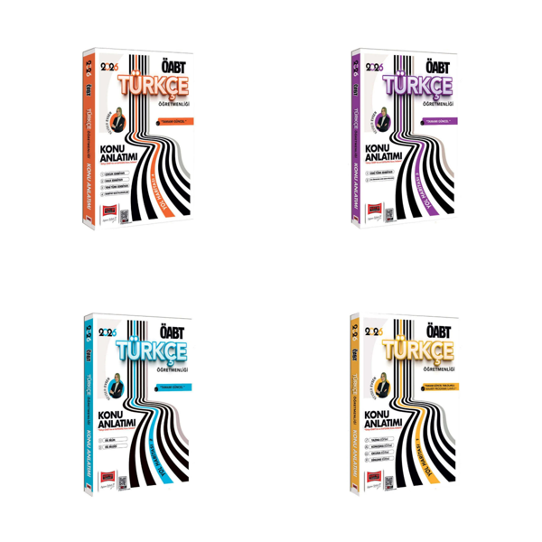 Yargı 2026 ÖABT Türkçe Öğretmenliği Konu Anlatımı Seti 4 kitap Yargı Yayınları - Bi bigelio - Image 1