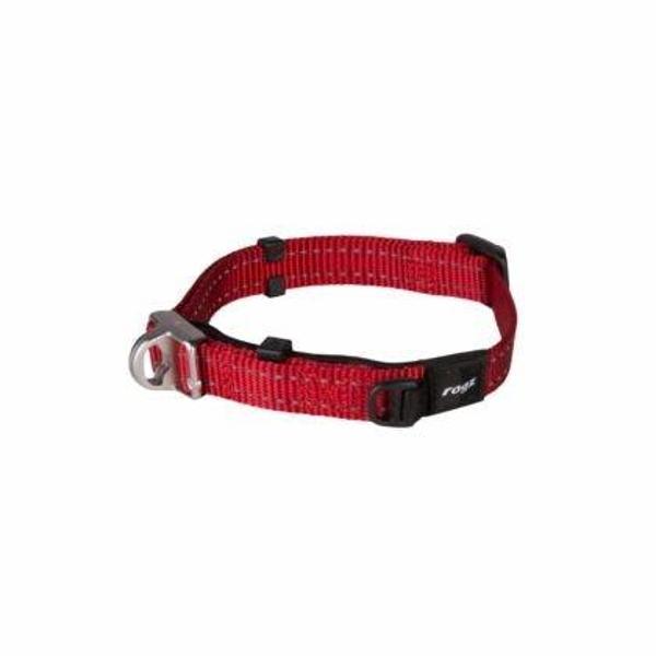 Rogz Utility Safety Halsband L Rood Boyun Tasması - Image 1