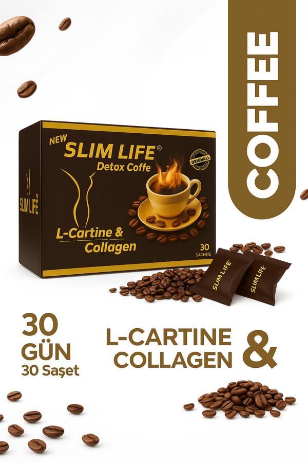 Slim Life Detox Coffee – Bitkisel Kahve 30 Şase (1 Aylık Detoks Kahvesi) - Image 1