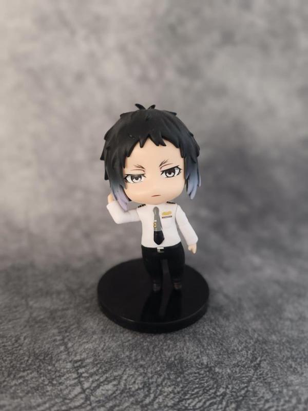 Figür Anime Bungou Stray Dogs Ryunosuke Akutagawa Karakter Figür Oyuncak Biblo 10 cm  - Image 1