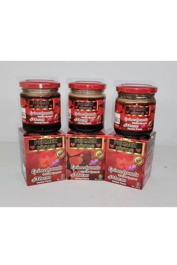 Pekmez Dünyası Ballı Bitkisel Macun 230 Gr. X 3 Adet - Image 1